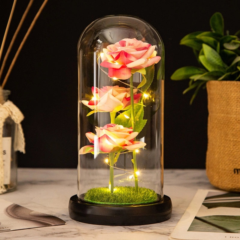 Romantic Preserved Rose Bouquet for Valentine's Day|Flower Gifts