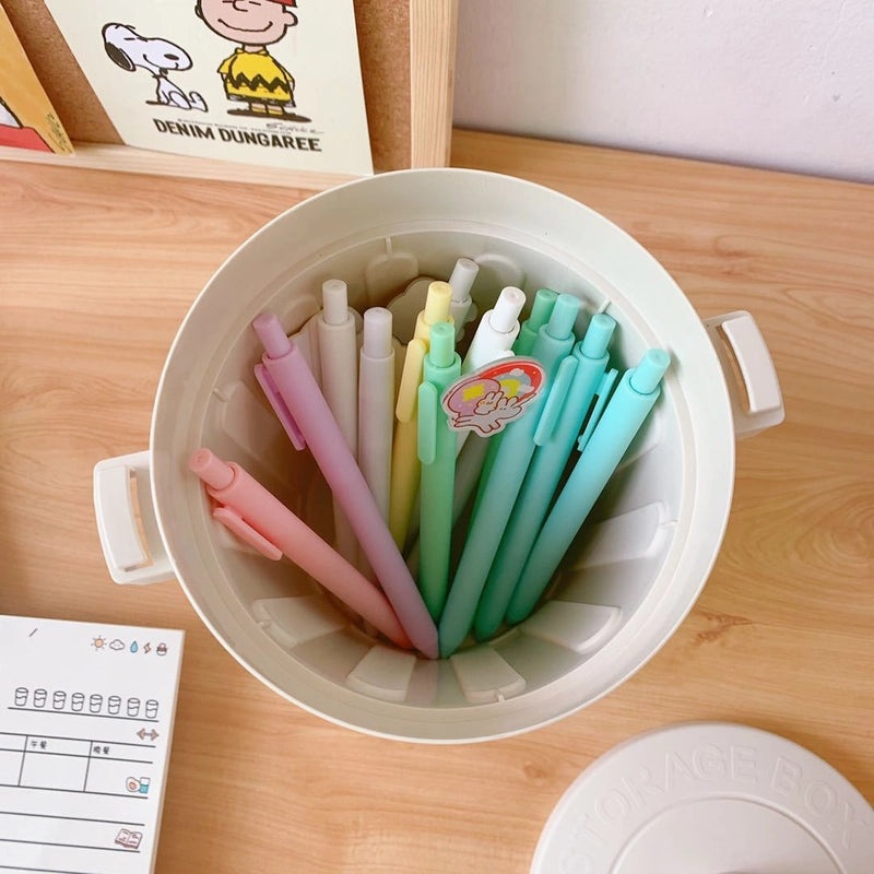 Creative Mini Desktop Trash Can Storage Box for Bedroom|Home & Office Storage