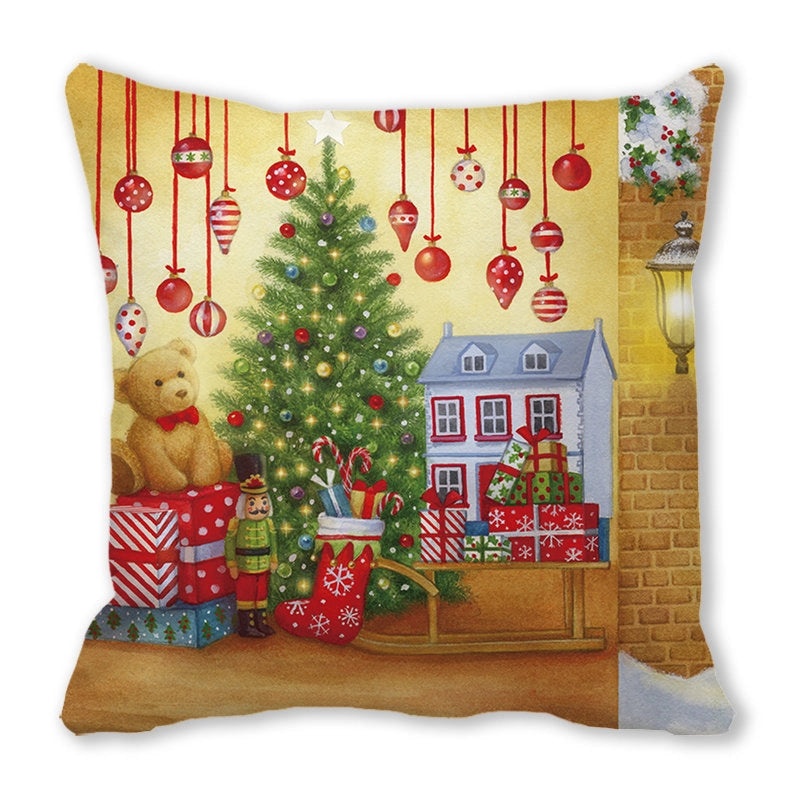 Festive Christmas Couch & Sofa Decorations for Holiday Home | Holiday Home Decor