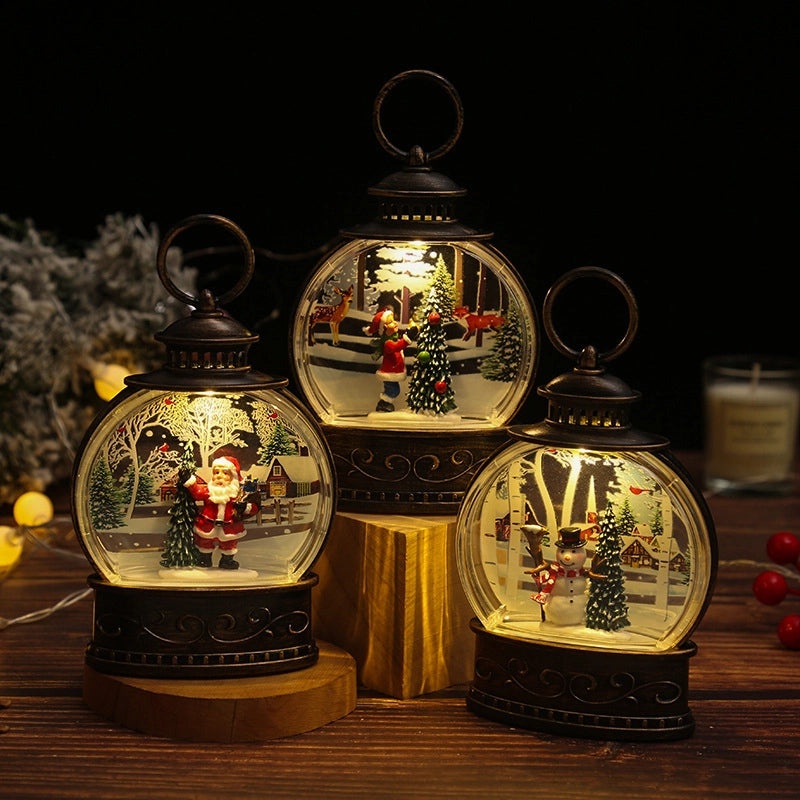 Christmas Santa Claus Resin Decorations Festive Holiday Party Ornaments|Holiday Decorations