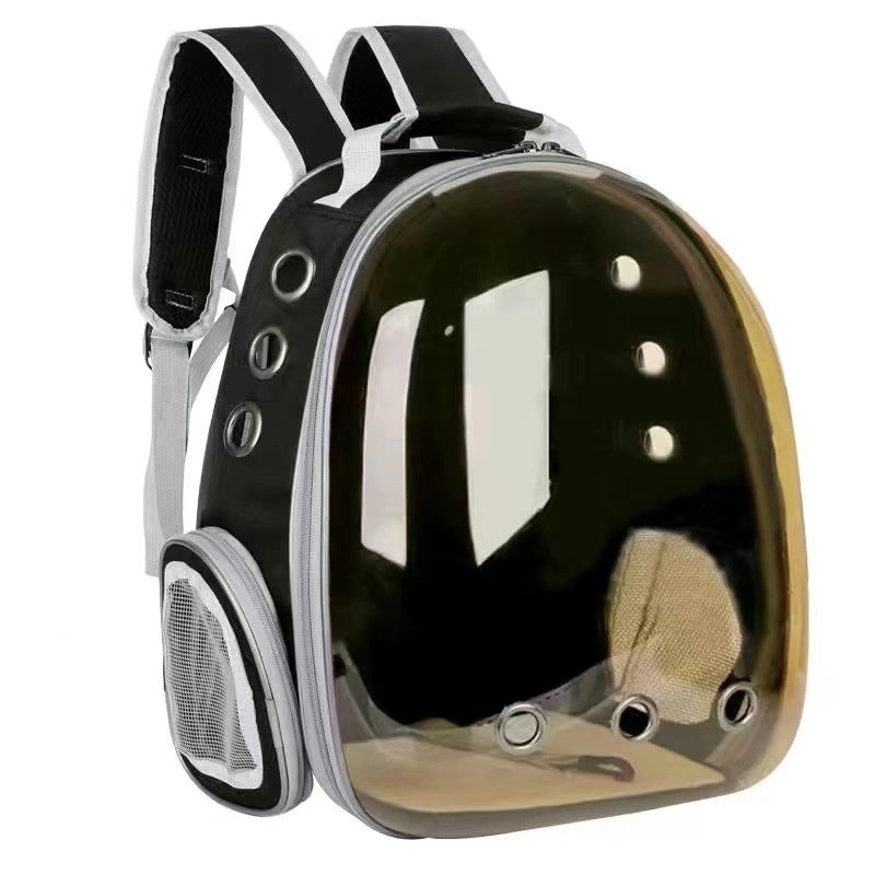 Transparent Cat Shoulder Bag Lightweight Breathable Portable Pet Backpack for Outgoing Travel|Pet Carriers and Travel Bags