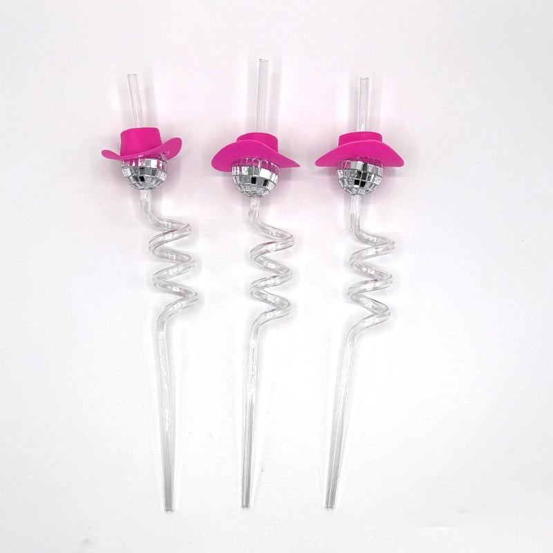 Christmas Pastoral Style Plastic PET Glass Ornament|Home Decor & Seasonal Decorations