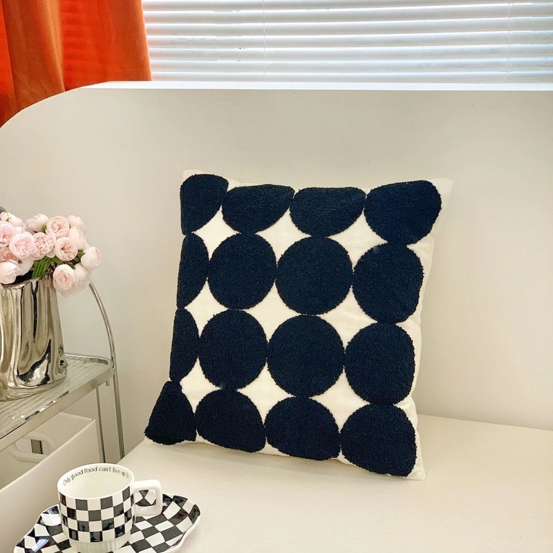 Pastoral Style Floral Plush Cushion|Home Decor Pillows