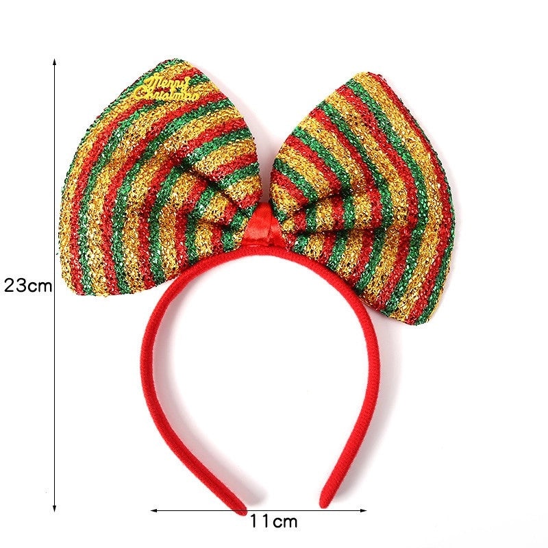 Sweet Christmas Bow Knot Hair Clip for Daily and Party Wear|Hair Accessories