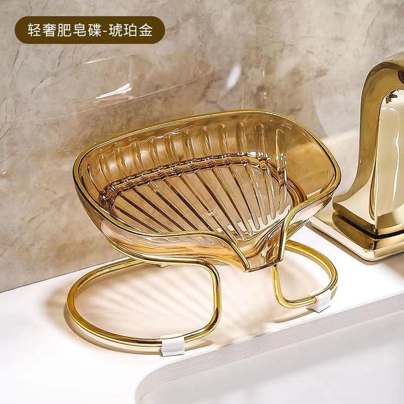 Light Luxury Nordic Soap Dish Tray for Bathroom and Household Storage | Home & Kitchen Storage