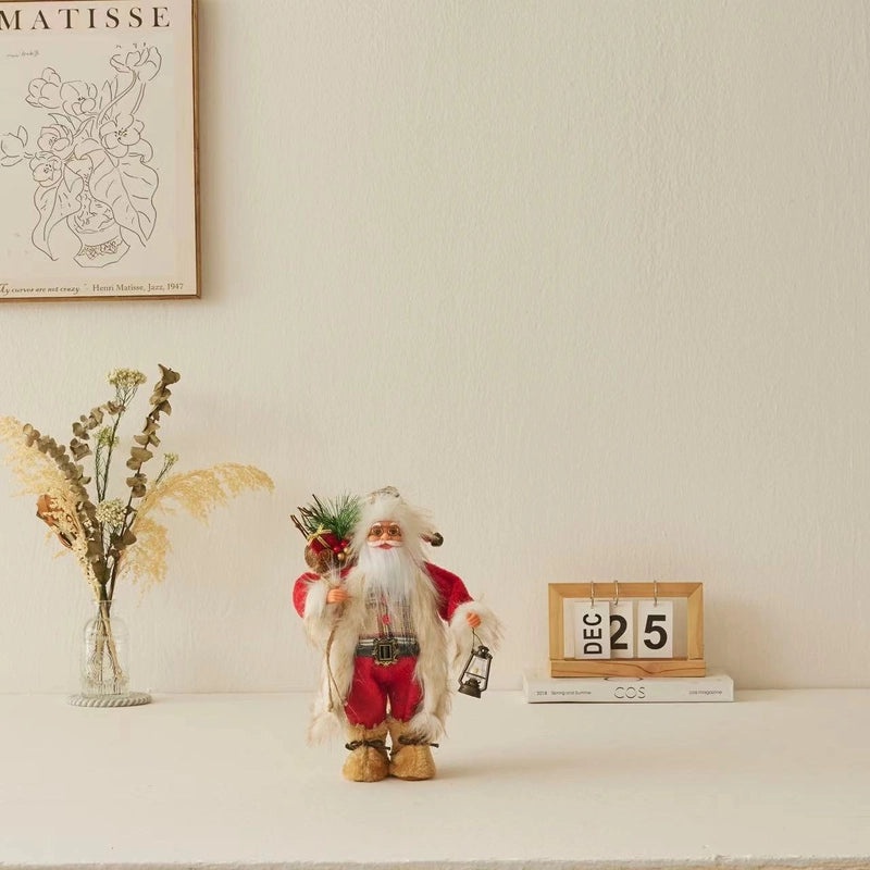 Festive Santa Claus PVC Christmas Party Decorations|Holiday Party Supplies