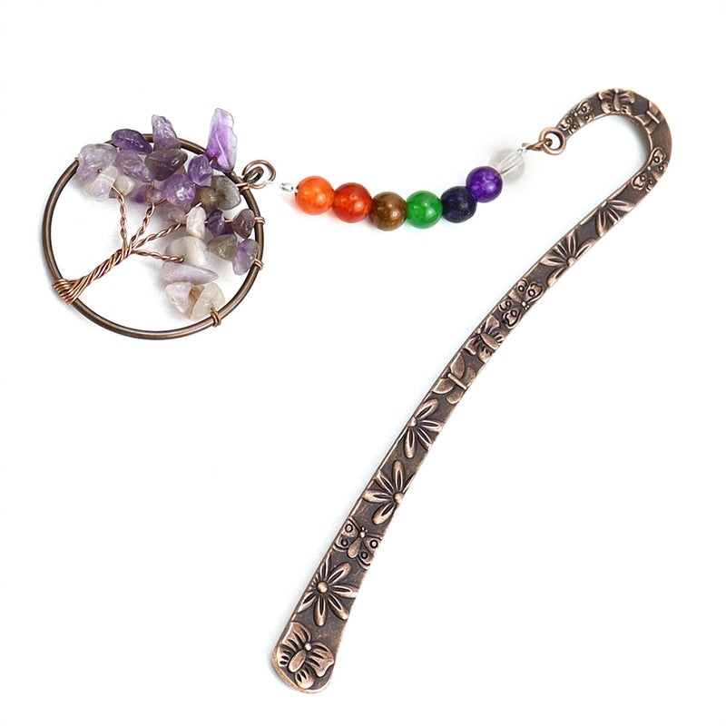 Vintage Natural Gravel Crystal Handmade Bookmark | Jewelry & Accessories