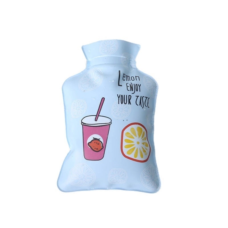 Minimalist Fruit Design PVC Hot Water Bottle for Cold Weather|Home & Living