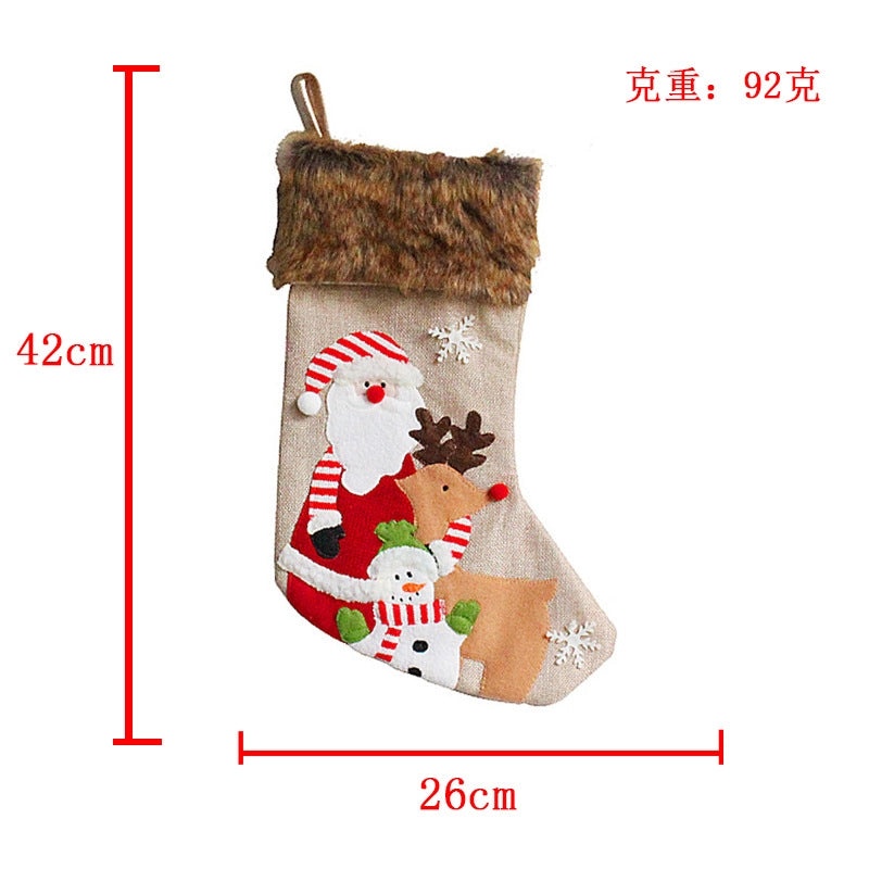 Christmas Knitted Gift Socks Christmas Tree Pendant Holiday Stockings Festive Christmas Decorations | Christmas Decorations & Stockings