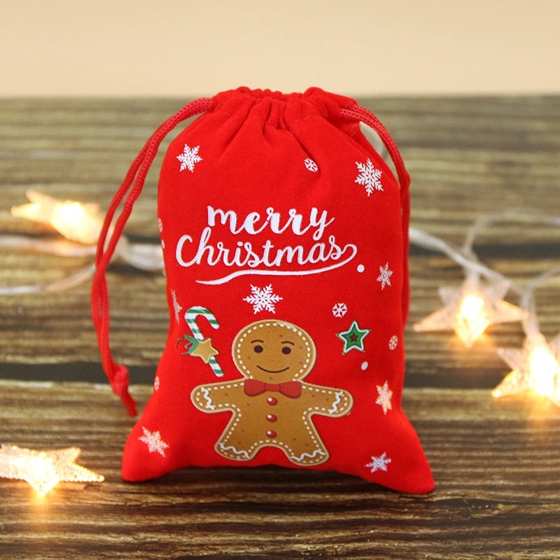 Christmas Nordic Style Christmas Tree Santa Claus Gift Wrapping Bags Party Festival Supplies|Holiday Gift Wrap & Bags