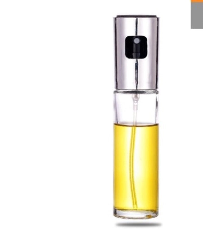 Minimalist Round Stainless Steel and Plastic Lecythus Bottle | Jewelry Accessories