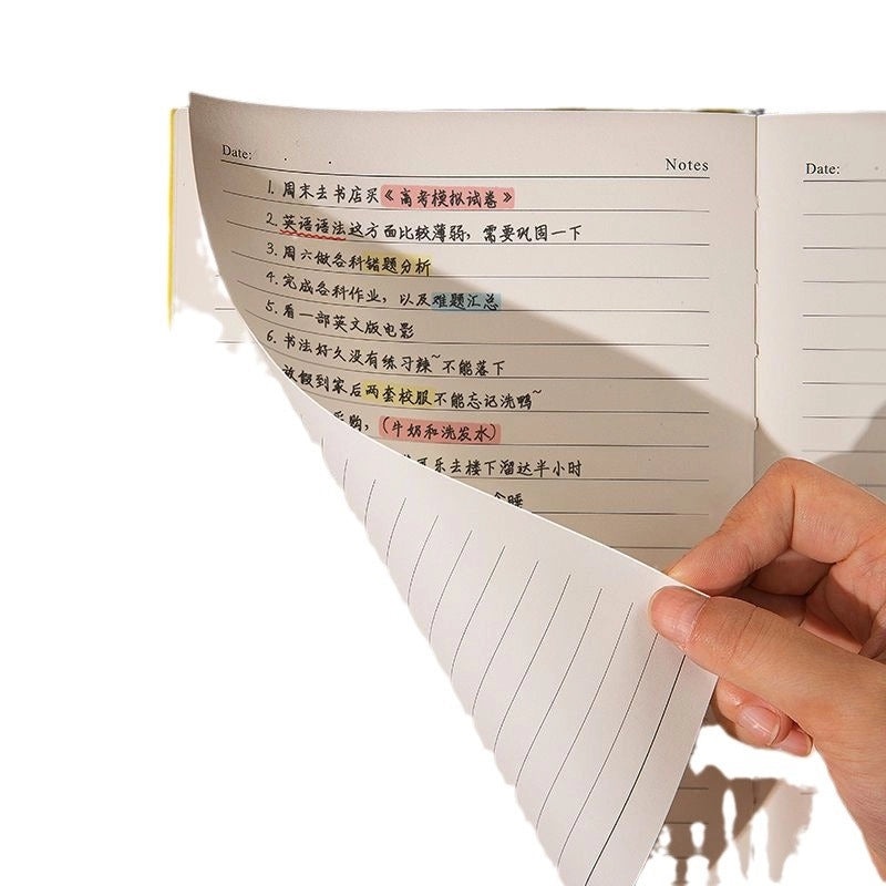 Elegant PU Leather Notebook Letter Design Perfect for School Learning and Casual Use|Stationery & Notebooks