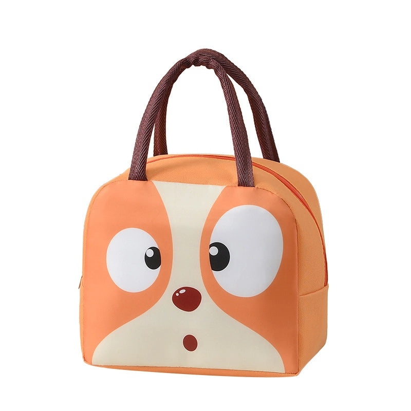Cute Cartoon Insulated Lunch Bag for Kids Portable Thickened Fresh-Keeping Ice Pack Bag|Lunch Bags & Coolers