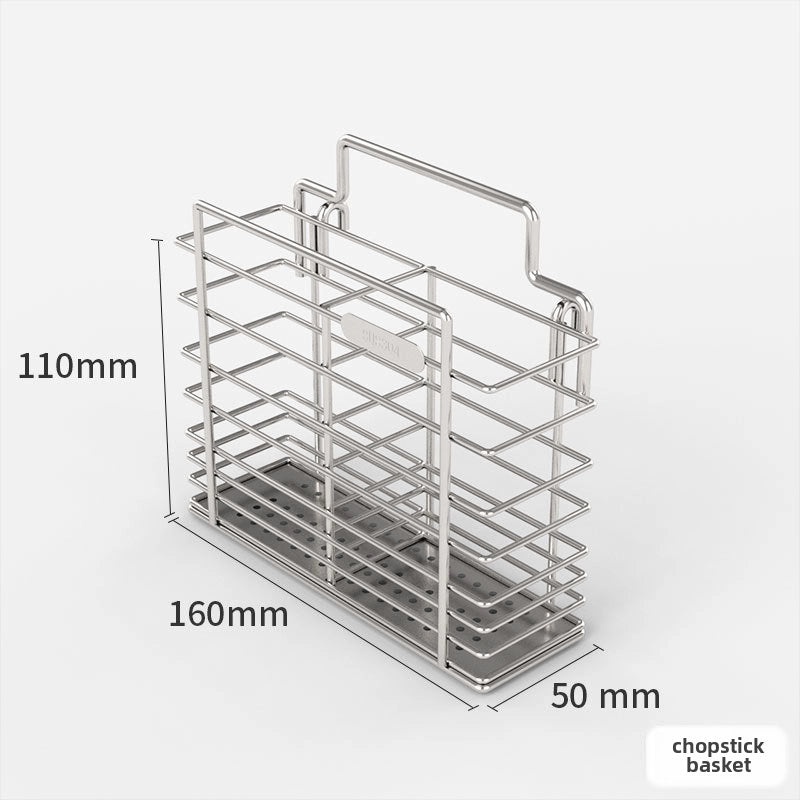 Multi-Functional Wall-Mounted Storage Rack No-Drill Hook Organizer for Kitchen Bathroom Dorm Entrance|Home Storage & Organization