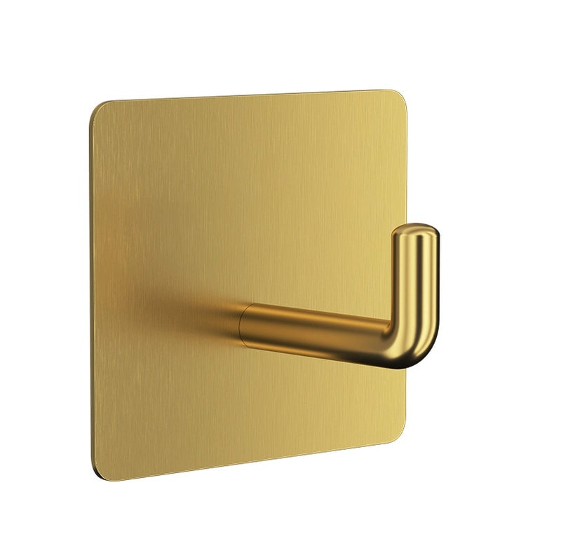 Punch-Free 304 Stainless Steel Adhesive Hook for Kitchen Bathroom Coat Towel Organizer|Home & Kitchen Storage Hooks