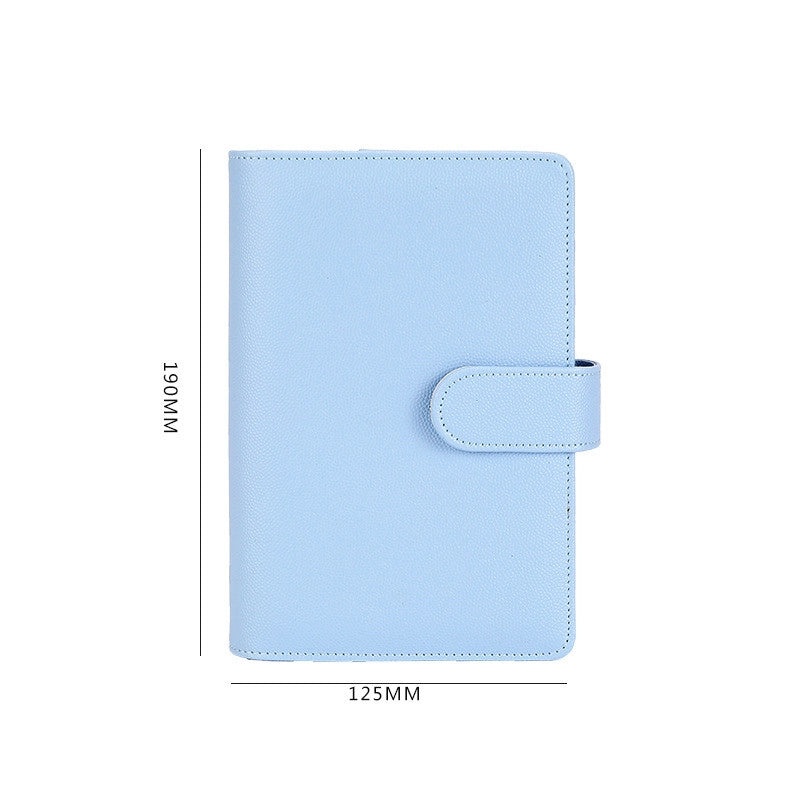 2 Pieces Solid Color PU Leather Spiral Notebooks for Graduation | Stationery & Office Supplies