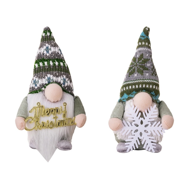 Cute Christmas Snowflake Ornaments Cartoon Style Polyester Family Festival Decorations|Holiday Ornaments