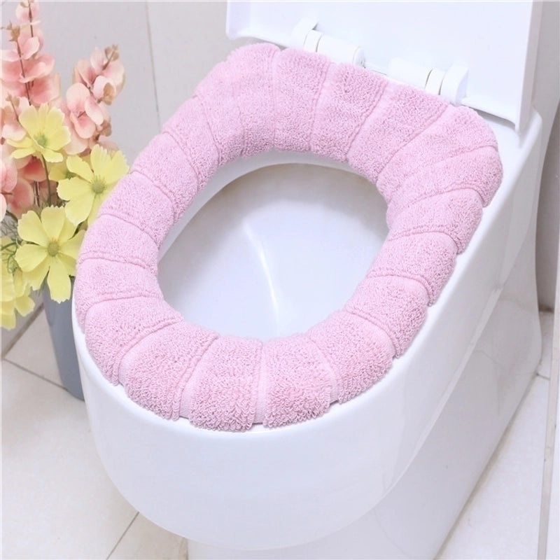 Cotton Solid Color Pastoral Style Bath Mat|Home & Living Bathroom Accessories