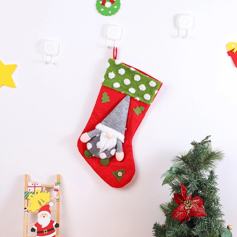 Christmas Cute IG Style Hanging Socks Doll Nonwoven Christmas Tree Ornaments | Christmas Decorations