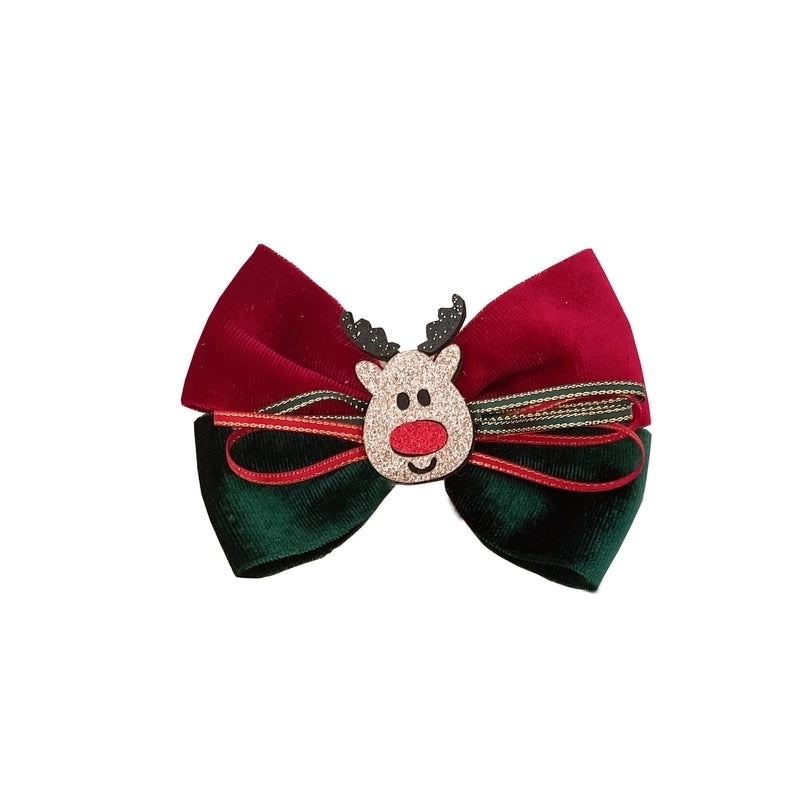 Christmas Bow Knot Hair Clip Cute Festival Party Accessory|Hair Accessories