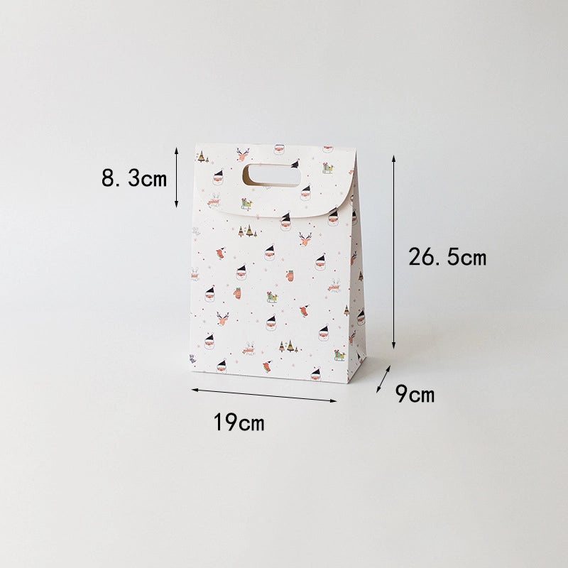 Festive Cartoon Christmas Gift Bags for Casual Party Presents | Gift Wrapping Supplies & Party Favors