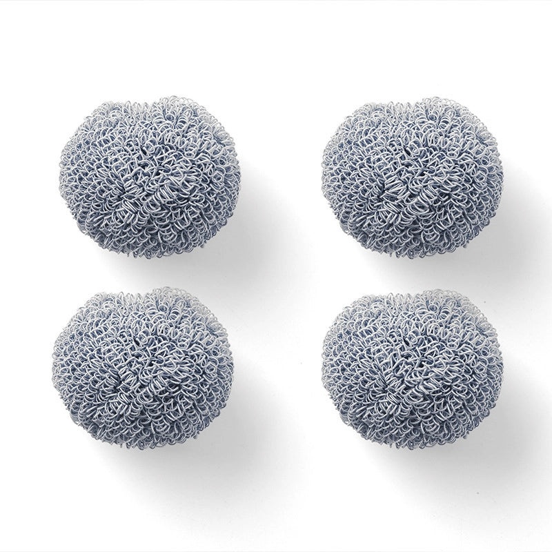 Minimalist Solid Color Plastic Cleaning Brush with Letter Design | Home Cleaning Tools