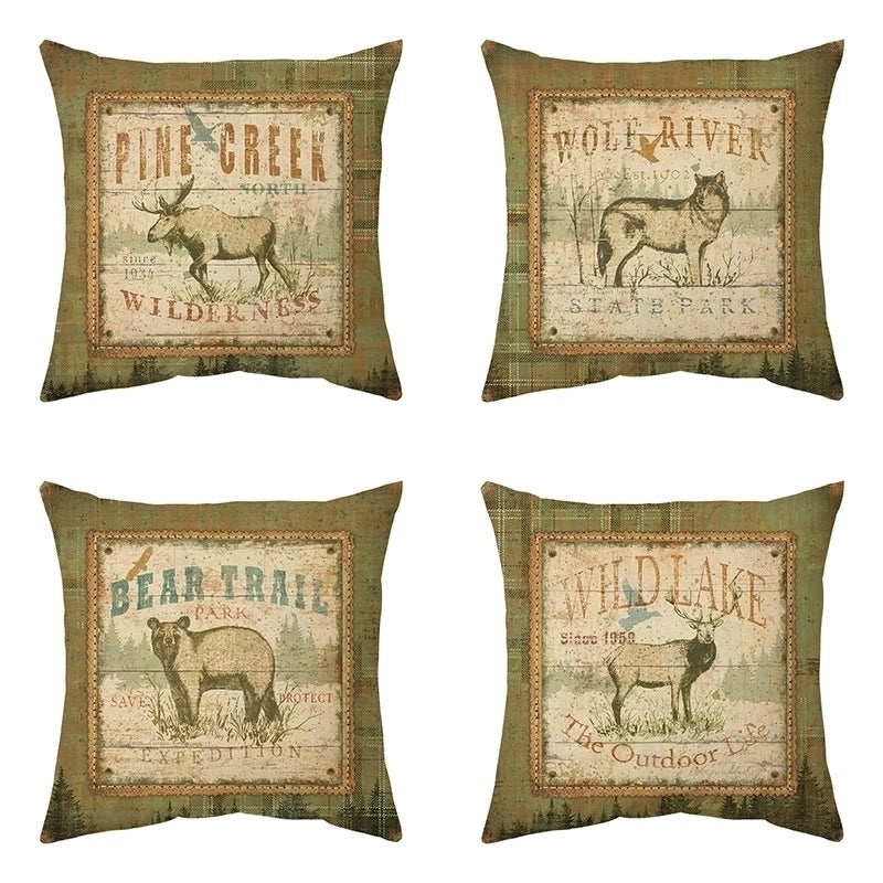 Adorable Animal Plush Short Pillow Covers|Home Decor Pillows