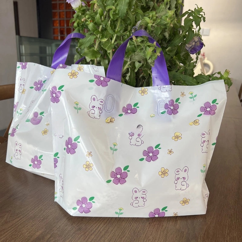 Printed PE Tote Bag for Children's Clothing|Kids Apparel Accessories