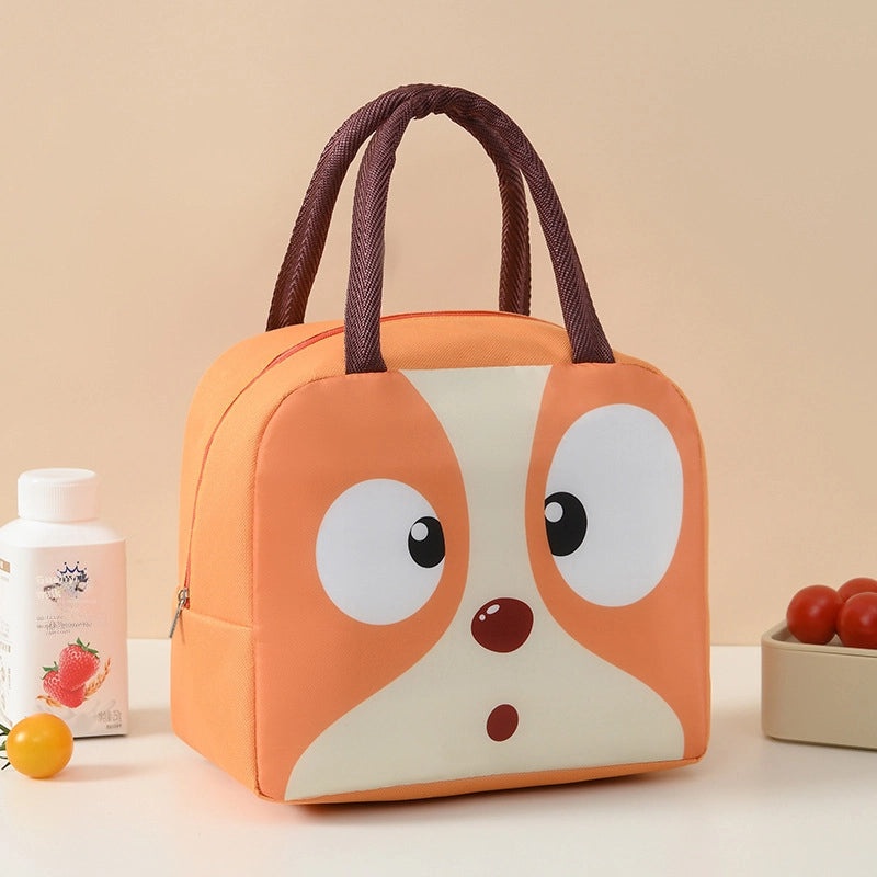 Cute Cartoon Insulated Lunch Bag for Kids Portable Thickened Fresh-Keeping Ice Pack Bag|Lunch Bags & Coolers