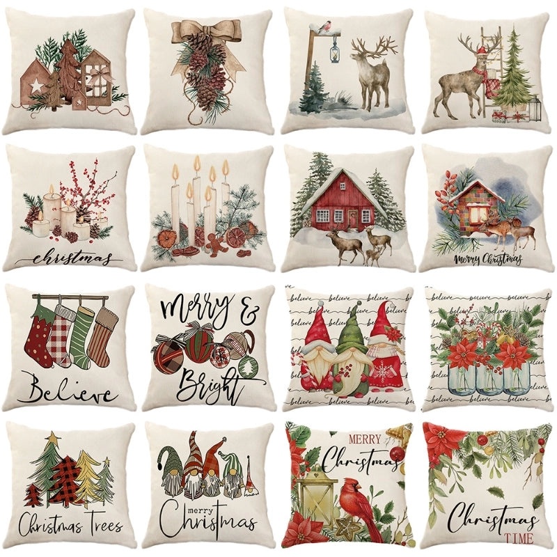 Festive Christmas Couch & Sofa Decorations for Holiday Home | Holiday Home Decor