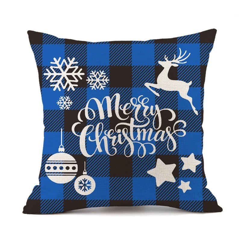 Christmas Snowflake Linen Pillow Covers for Couch Sofa Decor | Home & Living Pillows