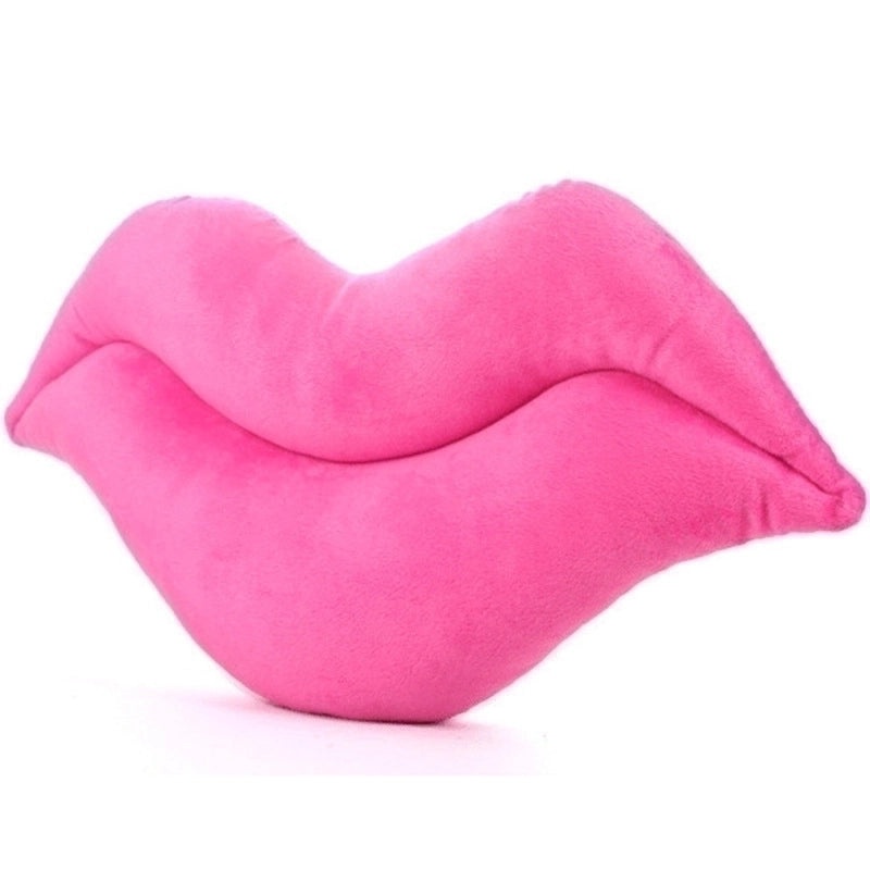 Adorable Lip Print Cotton Throw Pillow|Home Decor Pillows