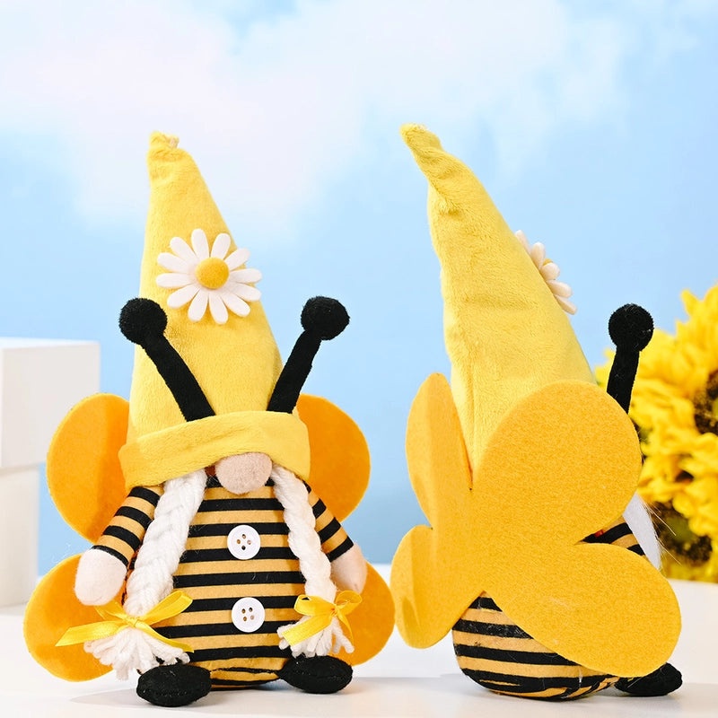 Bee and Flower Doll Cloth Decoration for Parties | Party Supplies