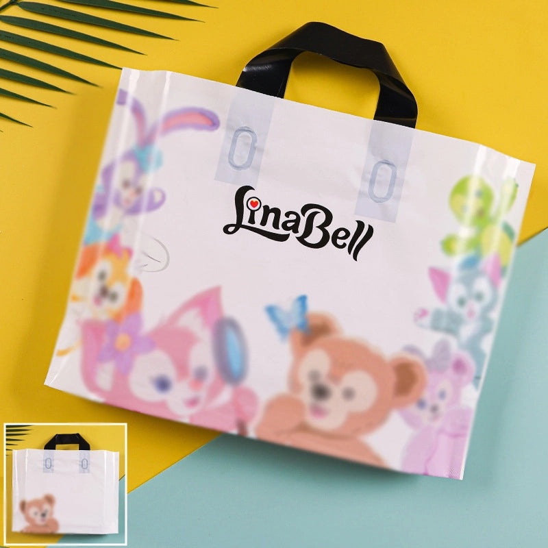 Printed PE Tote Bag for Children's Clothing|Kids Apparel Accessories