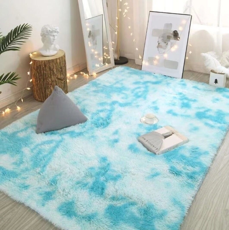 Solid Color Polyester Carpet for Casual Vacation | Home Decor & Artificial Decorations