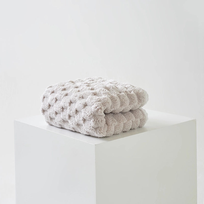 Soft Warm Coral Fleece Towels for Everyday Use|Home & Kitchen Textiles