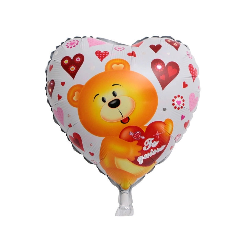 Romantic Heart-Shaped Aluminum Foil Balloons for Valentine’s Day Wedding Party Decorations|Party Supplies Balloons