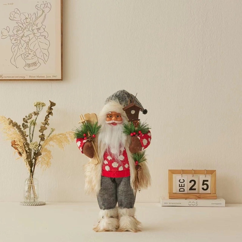 Festive Santa Claus PVC Christmas Party Decorations|Holiday Party Supplies