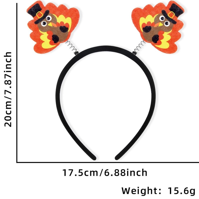 Cute Turkey Letter Decor Felt Plastic Accessory|Home Decor