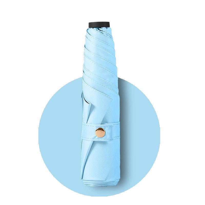 Classic Solid Color Stainless Steel Umbrella Rain Gear|Umbrellas & Rain Accessories