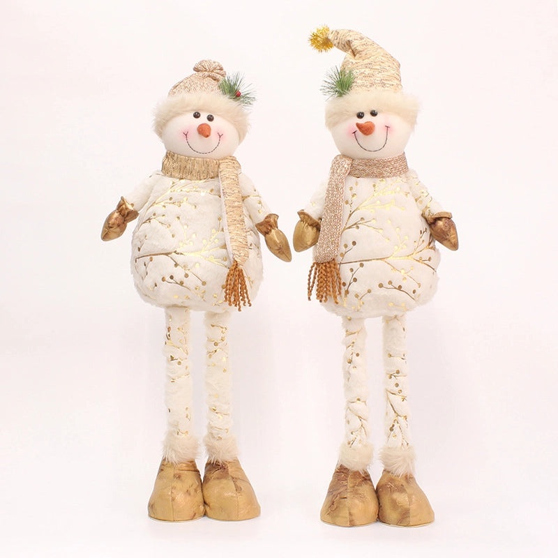Festive Snowman Plush Party Decorations|Holiday Party Supplies