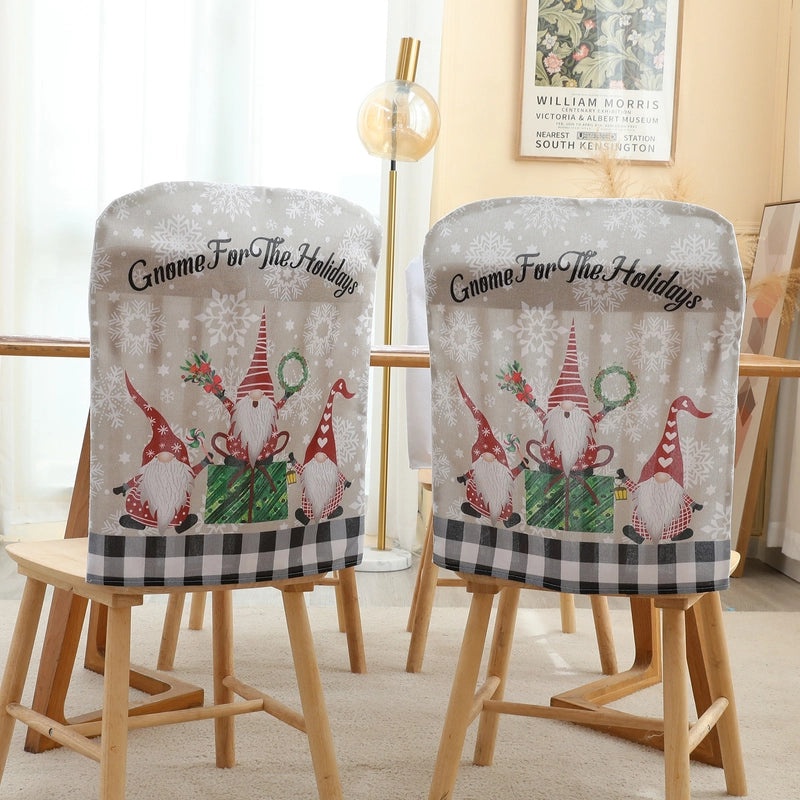 Festive Rudolph Christmas Chair Cover for Holiday Party | Home & Garden Decorations