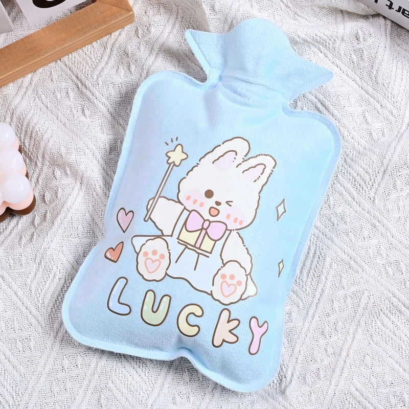 Mini Plush Hot Water Bag Portable Heating Pad Small Warm Handbags for Belly and Hands|Home & Living