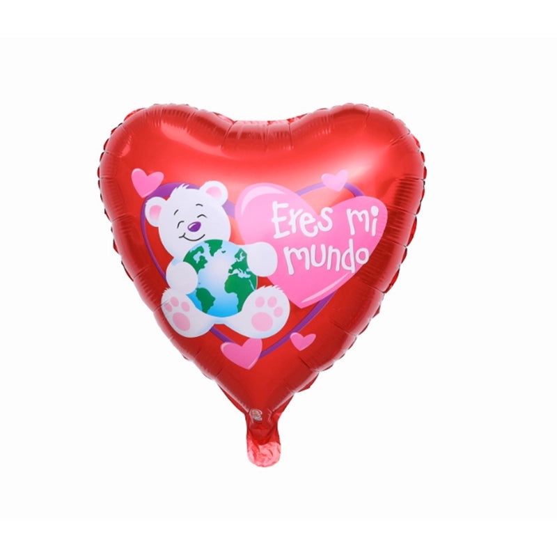 Romantic Heart-Shaped Aluminum Foil Balloons for Valentine’s Day Wedding Party Decorations|Party Supplies Balloons