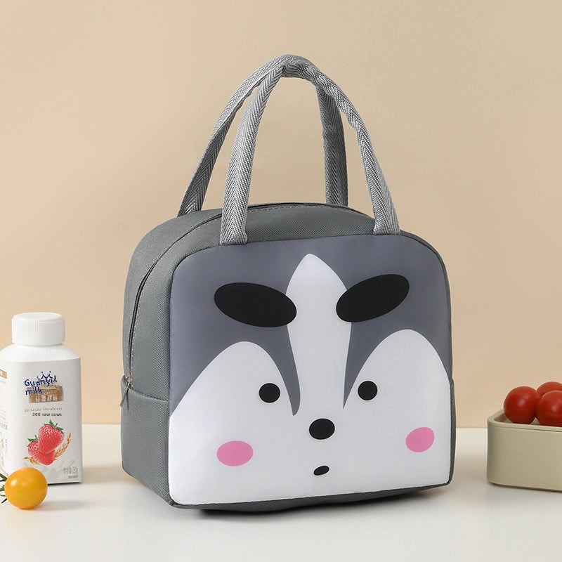 Cute Cartoon Insulated Lunch Bag for Kids Portable Thickened Fresh-Keeping Ice Pack Bag|Lunch Bags & Coolers