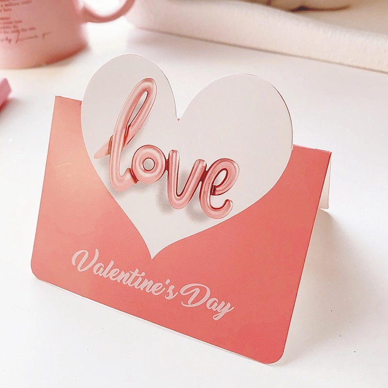 200 Pieces Valentine’s Day Heart Letter Paper Invitations Cute Date Festival Greeting Cards | Greeting Cards & Invitations