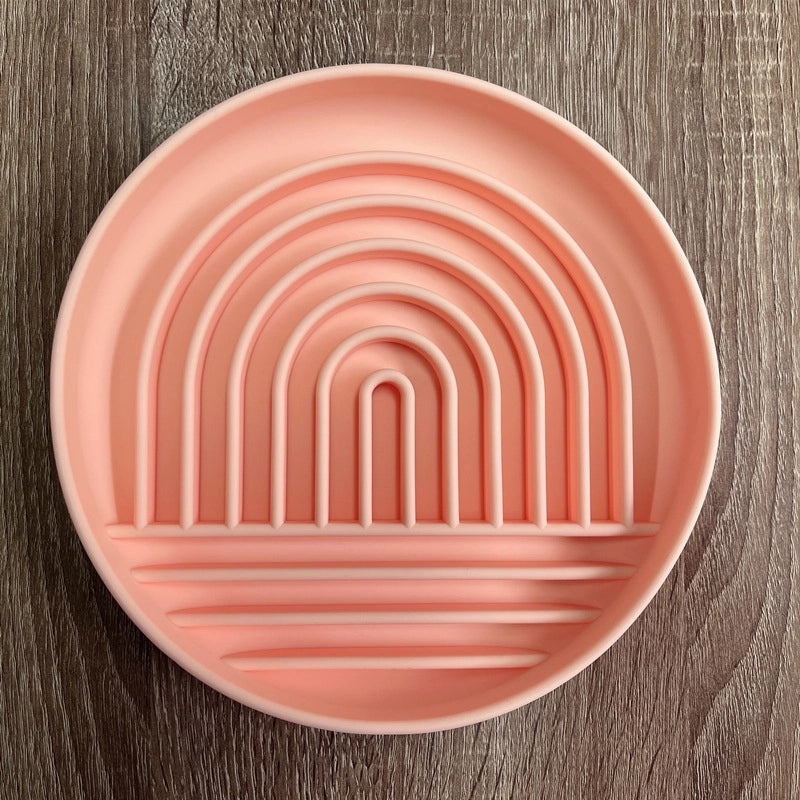 Silicone Slow Feeder Bowl for Dogs Anti-Choking Pet Lick Pad Food Grade Safe | Pet Feeding Accessories