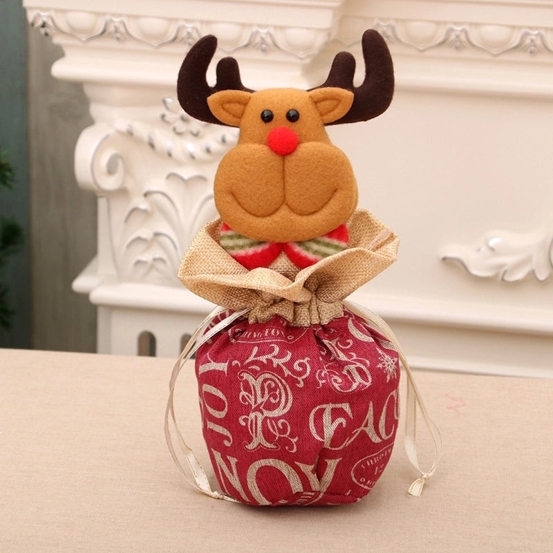 Holiday Minimalist Elk Gift Bags for Christmas Party | Party Supplies