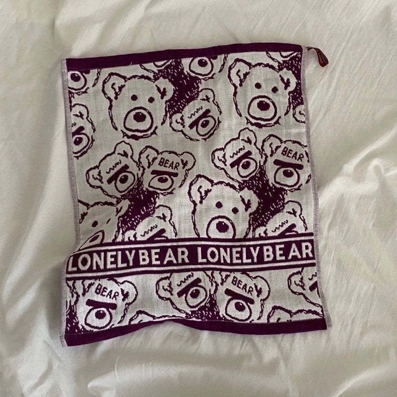 Adorable Animal Print Cotton Towels for Kids|Home & Kitchen Bath Towels