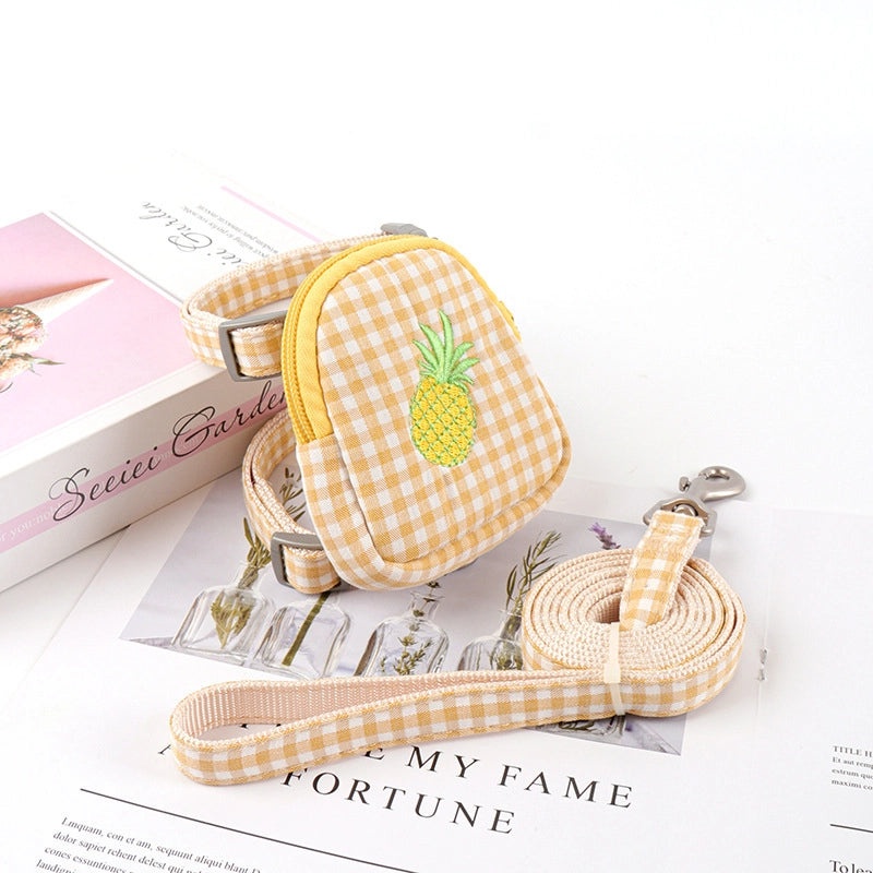 Simple Classic Polyester Color Block Leash for Pets|Pet Accessories